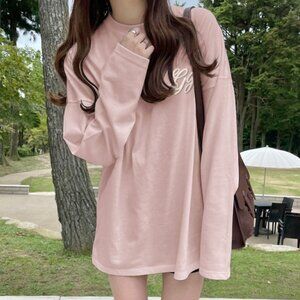 3D Embroidery Long Sleeve T-Shirt